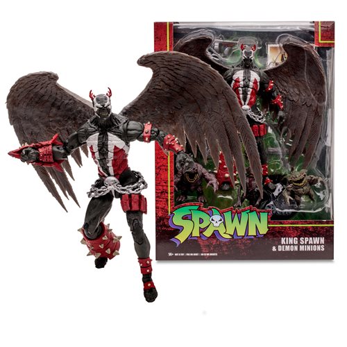 ACTION FIGURE - Spawn King Spawn and Demon Minions 7-Inch Scale Action Figure