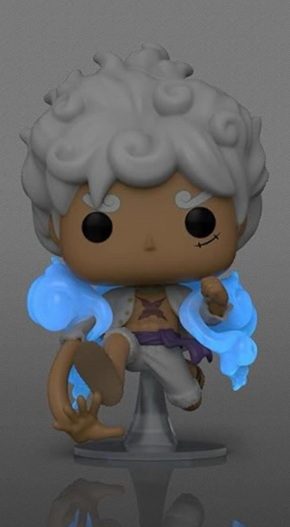 POP! - ONE PIECE #1607 LUFFY GEAR FIVE CHASE & COMMON BUNDLE