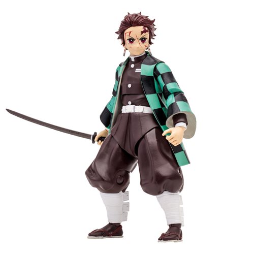 ACTION FIGURE - DEMON SLAYER WAVE 3 TANJIRO KAMADO 7-INCH SCALE