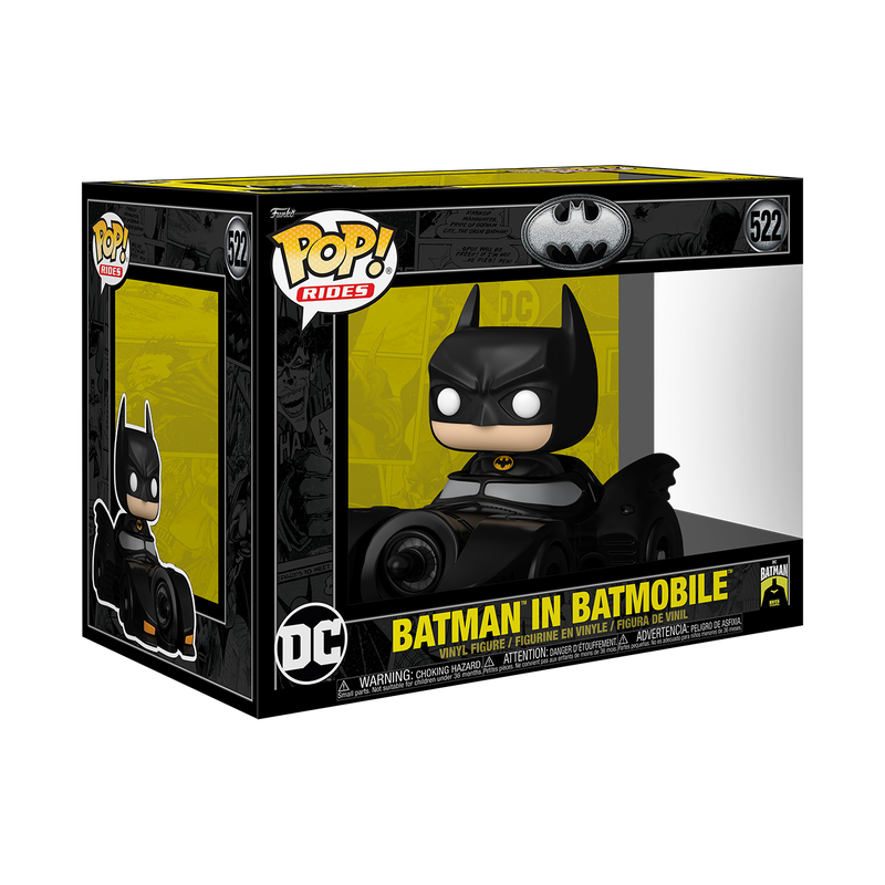 POP! - RIDES DELUXE BATMAN IN BATMOBILE (1989)