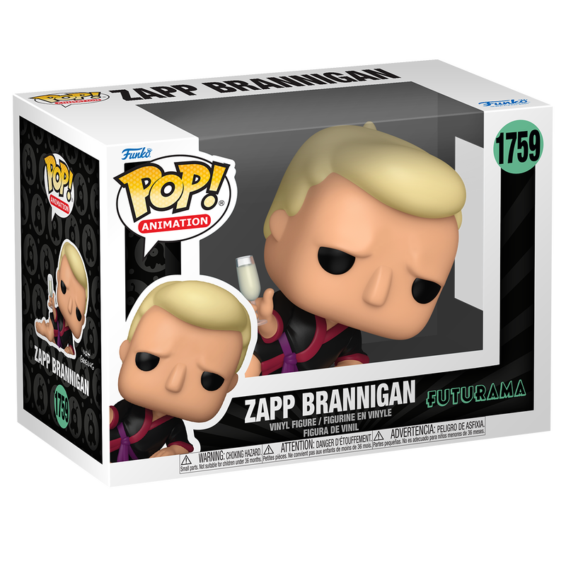 PREORDER POP! - FUTURAMA #1759 ZAPP BRANNIGAN