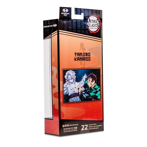 ACTION FIGURE - DEMON SLAYER WAVE 3 TANJIRO KAMADO 7-INCH SCALE