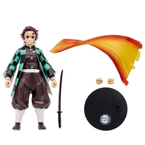 ACTION FIGURE - DEMON SLAYER WAVE 3 TANJIRO KAMADO 7-INCH SCALE