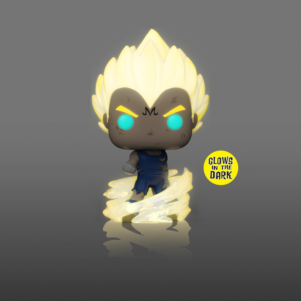 POP! - DRAGON BALL Z #862 MAJIN VEGETA POP AND TEE GLOW- N -THE -DARK BUNDLE 2XL