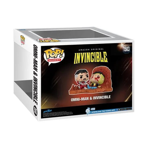 PREORDER POP!  - INVINCIBLE #1503 OMNI-MAN & INVINCIBLE THINK MARK THINK  POP MOMENT  (FCBD Previews Exclusive)