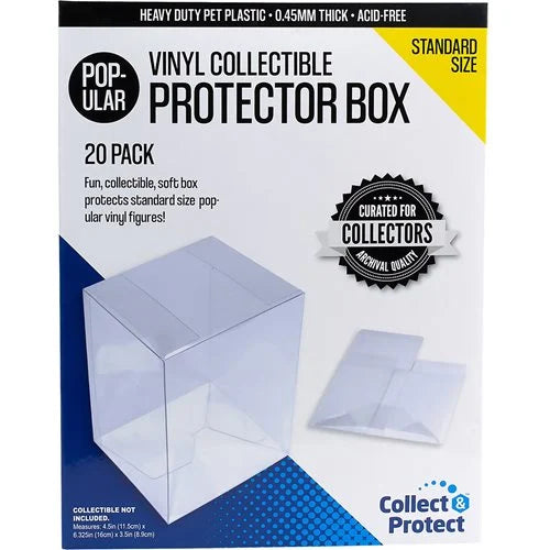 PREORDER PROTECTORS - Vinyl Collectible Protector Box 20-Pack