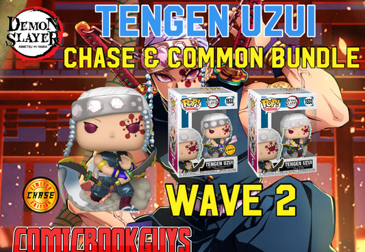 PREORDER POP! - DEMON SLAYER #1533 TENGEN UZUI CHASE BUNDLE (WAVE 2)