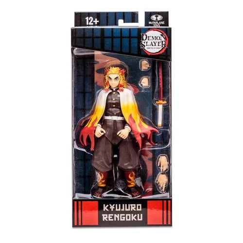 ACTION FIGURE - DEMON SLAYER WAVE 3 KYOJURO RENGOKU 7-INCH SCALE ACTION FIGURE