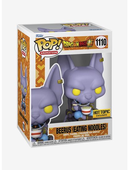 POP! - DRAGONBALL Z #1110 (BERRUS EATING NOODLES) HOT TOPIC EXCLUSIVE STICKER