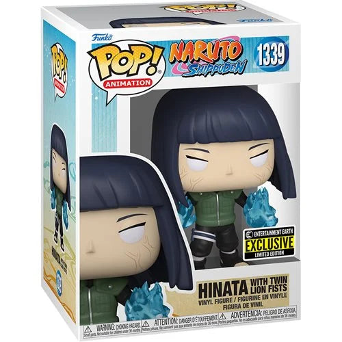 POP! NARUTO #1339 HINATA WITH TWIN LION FIST ENTERTAINMENT EARTH (COMMON ONLY)