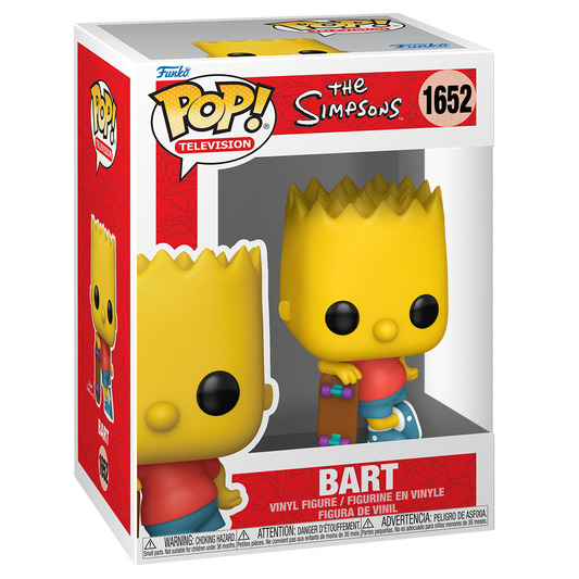 PREORDER POP! - THE SIMPSONS  #1652 BART WITH SKATEBOARD