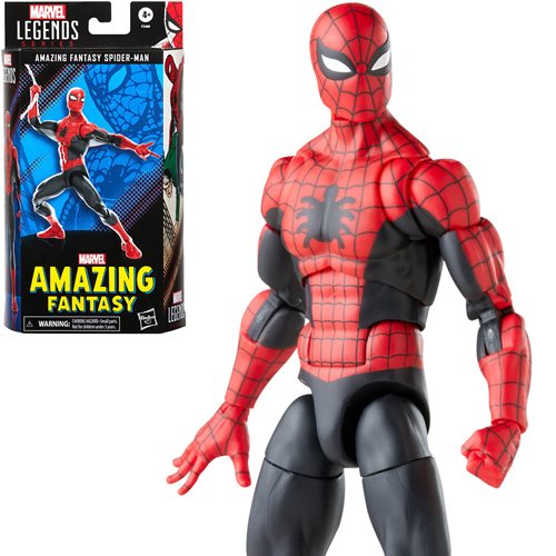 PREORDER - MARVEL LEGENDS AMAZING FANTASY SPIDER-MAN (60TH ANNIVERSARY 6 INCH FIGURE)