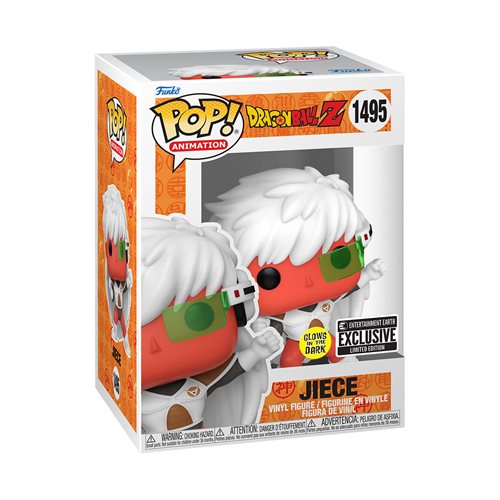 POP! - DRAGONBALL Z  #1495 JIECE (ENTERTAINMENT EARTH GLOW IN THE DARK EXCLUSIVE)