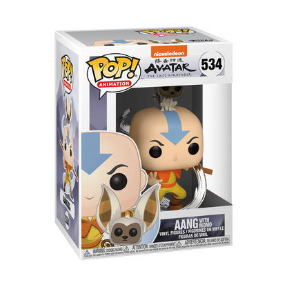 POP! - AVATAR THE LAST AIR BENDER #534 AANG WITH MOMO