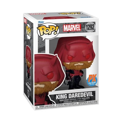 POP! - MARVEL #1292 KING DAREDEVIL (PX EXCLUSIVE STICKER)