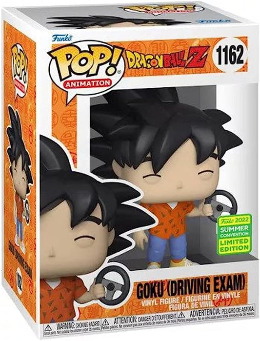 POP! DRAGONBALL Z #1162 GOKU (DRIVING EXAM) SHARED STICKER