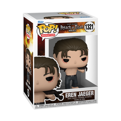 POP! - ATTACK ON TITAN #1321 EREN JAEGER WITH OPEN SHIRT