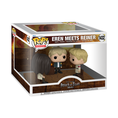 POP! MOMENT ATTACK ON TITAN #1432 EREN MEETS REINER