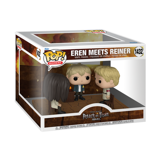 POP! MOMENT ATTACK ON TITAN #1432 EREN MEETS REINER