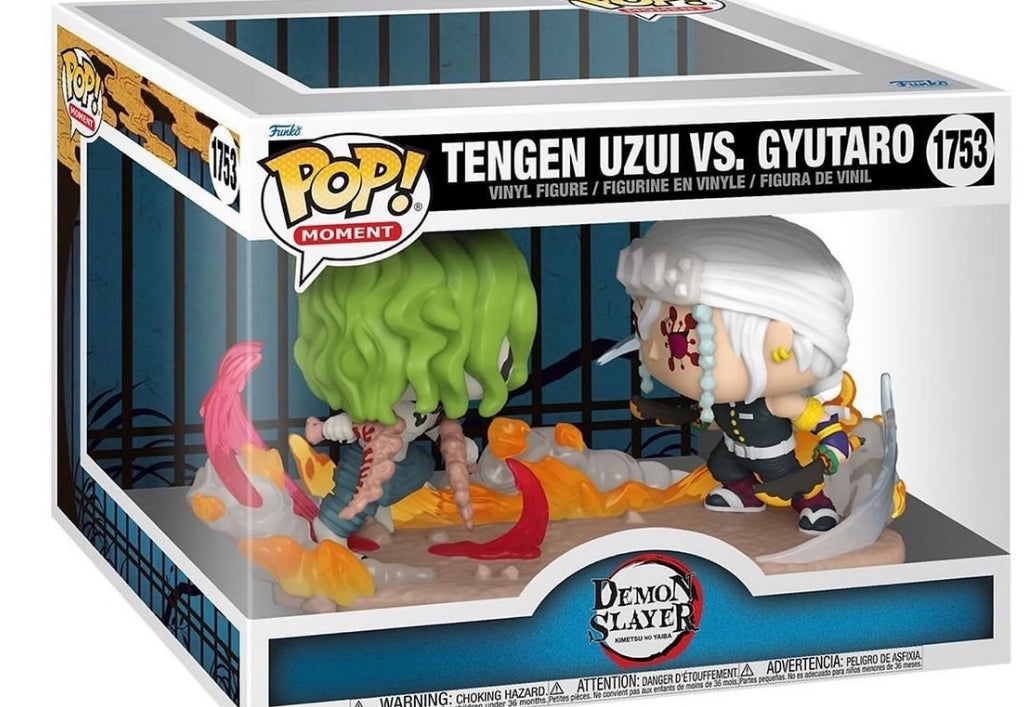 PREORDER POP! MOMENT- DEMON SLAYER #1753 TENGEN UZUI VS GYUTARO