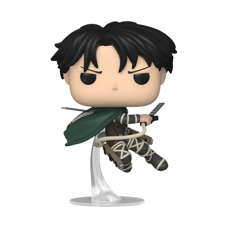 POP! - ATTACK ON TITAN #1315 CAPTAIN LEVI (AAA ANIME EXCLUSIVE STICKER)