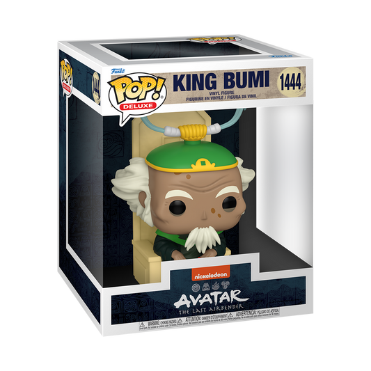 POP! - AVATAR THE LAST AIRBENDER #1444 DELUXE KING BUMI ON THRONE