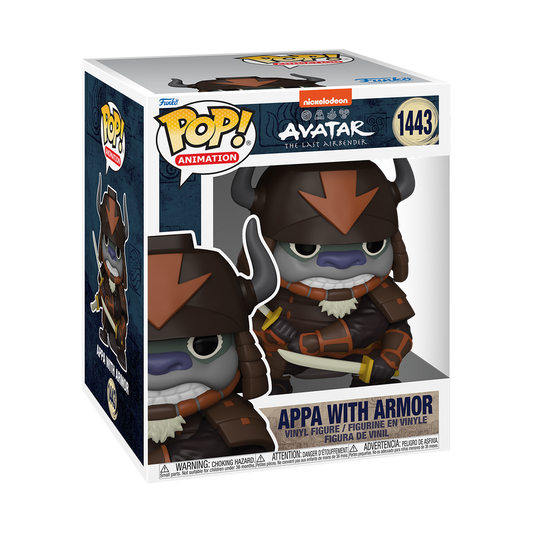 POP!  - AVATAR THE LAST AIRBENDER (POP! SUPER)#1443 APPA WITH ARMOR 6 INCH FUNKO