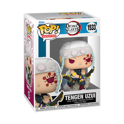 POP! DEMON SLAYER #1533 TENGEN UZUI CHASE & COMMON BUNDLE