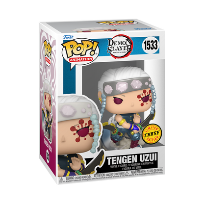 POP! DEMON SLAYER #1533 TENGEN UZUI CHASE & COMMON BUNDLE