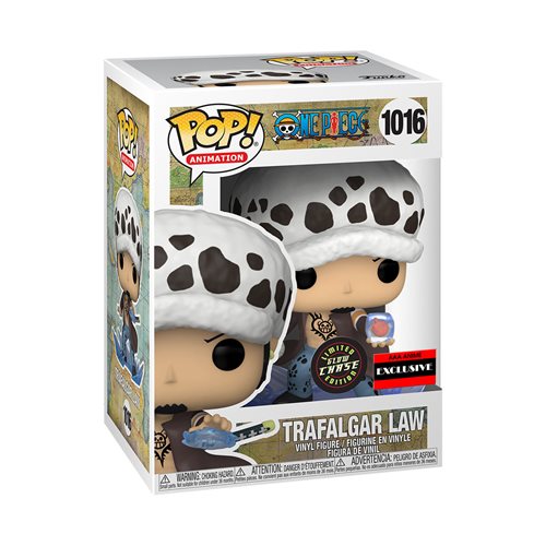 POP! - ONE PIECE #1016 TRAFALGAR LAW ROOM ATTACK (GLOW-IN-THE-DARK CHASE), AAA ANIME EXCLUSIVE