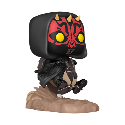 POP! RIDES DELUXE - STARWARS #705 DARTH MAUL ON BLOODFIN SPEEDER