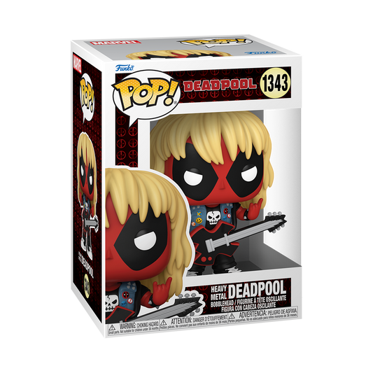 POP! - DEAD POOL #1343 HEAVY METAL DEADPOOL