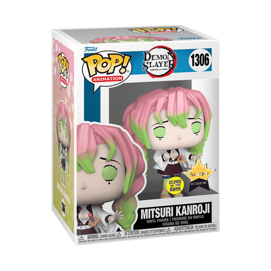 POP! - DEMON SLAYER #1306 MITSURI KANROJI FUNDOM EXCLUSIVE GLOW IN THE DARK