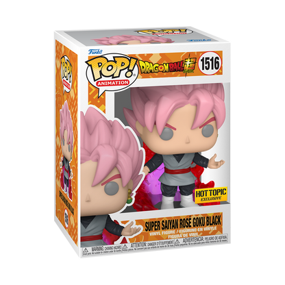 POP! - DRAGONBALL SUPER - #1516 SUPER SAIYAN ROSÉ GOKU BLACK (GLOW)