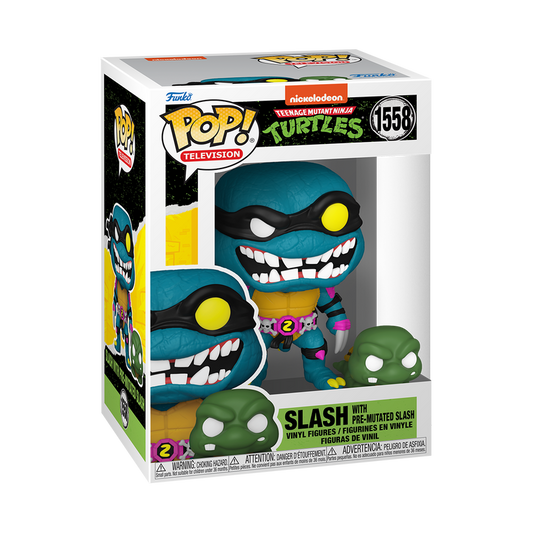 POP! - TMNT #1558 SLASH WITH PRE-MUTATED SLASH