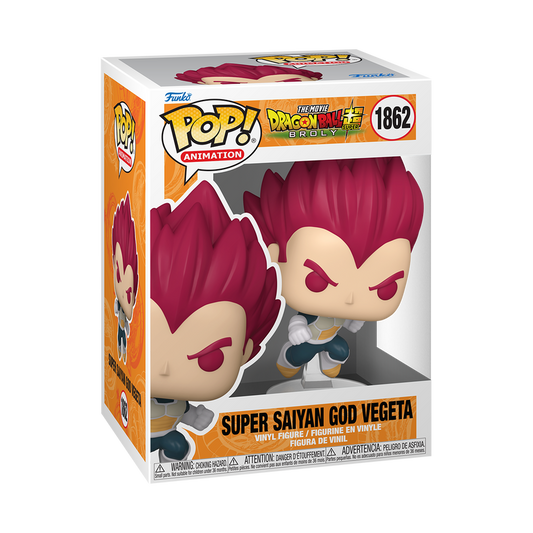 PREORDER POP! - DRAGONBALL SUPER BROLY #1862 SUPER SAIYAN GOD VEGETA