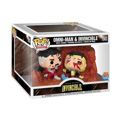 PREORDER POP!  - INVINCIBLE #1503 OMNI-MAN & INVINCIBLE THINK MARK THINK  POP MOMENT  (FCBD Previews Exclusive)