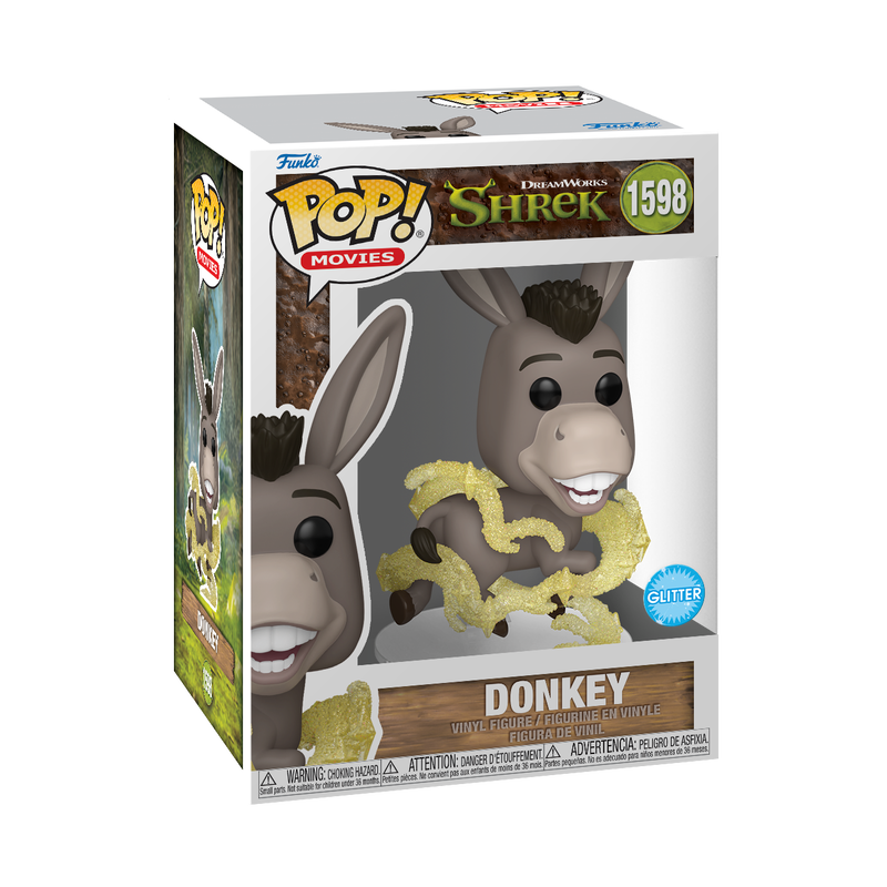 POP! - MOVIE SHREK #1598 DONKEY (GLITTER)