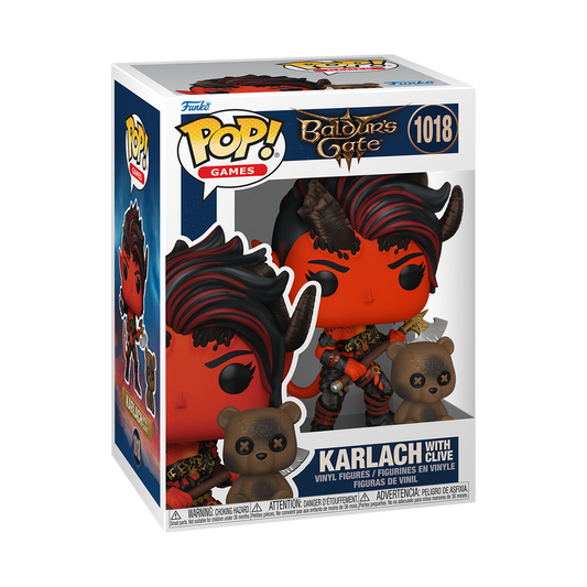 PREORDER POP BALDUR'S GATE 3 #1018 KARLACH WITH CLIVE