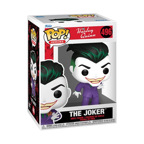 POP! - HARLEY QUINN ANIMATED SHOW #496 THE JOKER