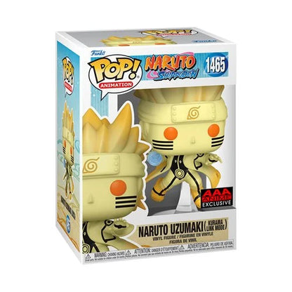 POP! NARUTO - NARUTO KURAMA LINK MODE #1465 (CHASE & COMMON BUNDLE)