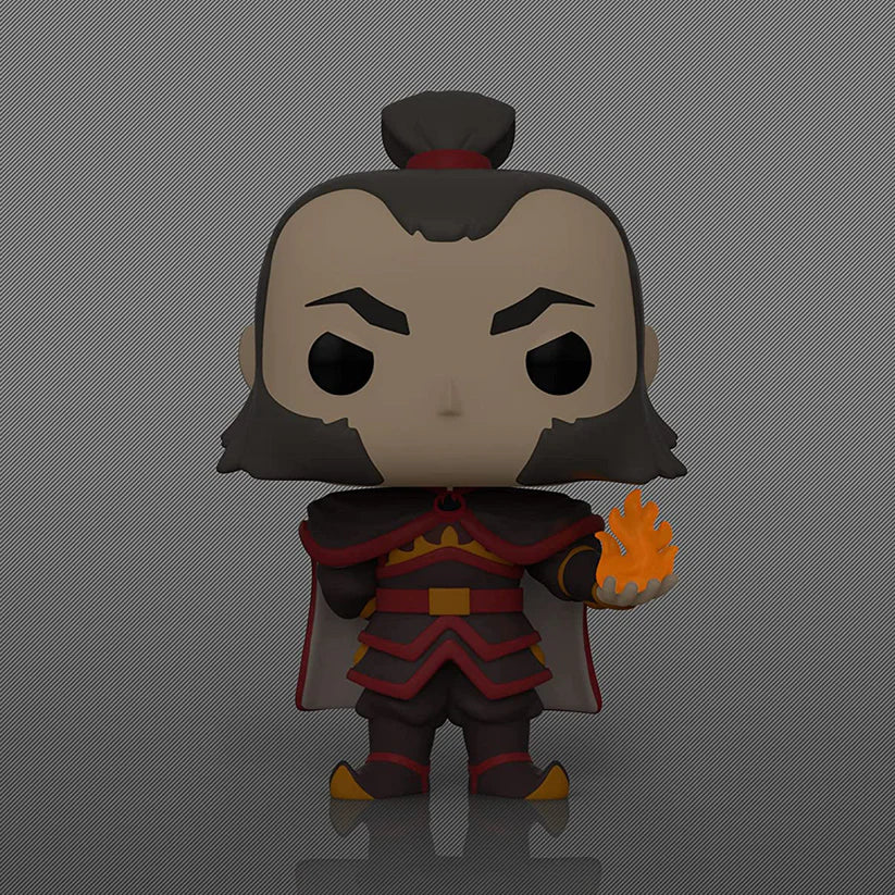 POP! - AVATAR THE LAST AIRBENDER #1001 ADMIRAL ZHAO (AMAZON GLOW-IN- THE-DARK DAMAGED)