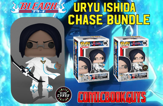 PREORDER POP! - BLEACH #1696 URYU ISHIDA CHASE BUNDLE