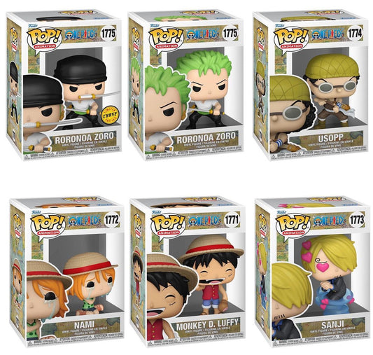 PREORDER POP! - ONE PIECE WAVE BUNDLE OF 6 POPS