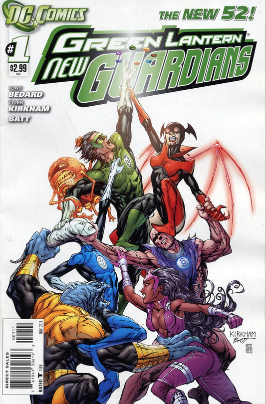 GREEN LANTERN NEW GUARDIANS NEW 52 #1