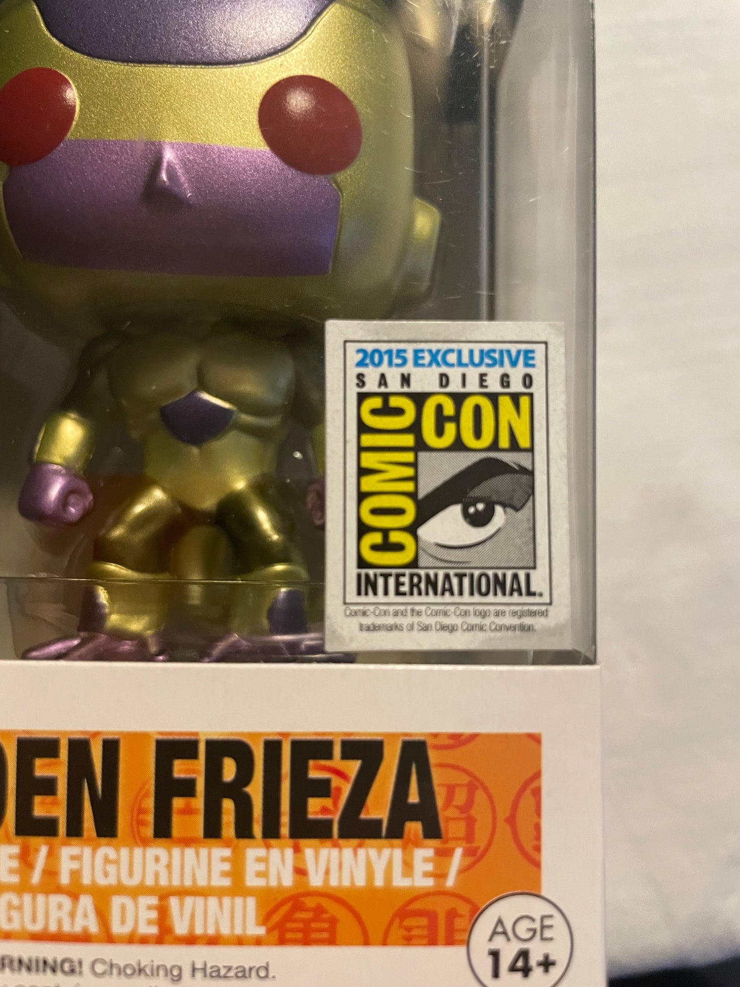 POP! DRAGONBALL Z GRAIL #47 GOLDEN FRIEZA (RED EYES) CON STICKER