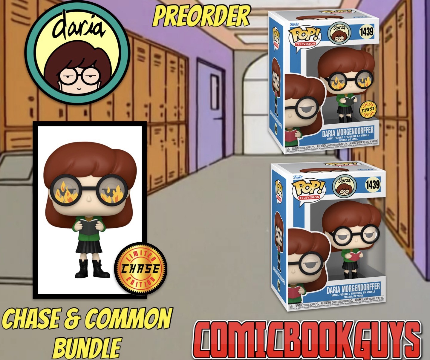 POP! - DARIA #1439 CHASE & COMMON BUNDLE