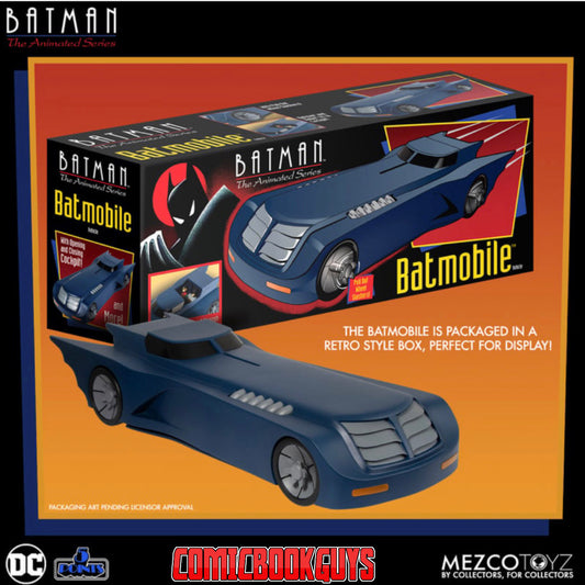 PREORDER ACTION FIGURE - Batman: The Animated Series Batmobile 5 Points BATMOBILE