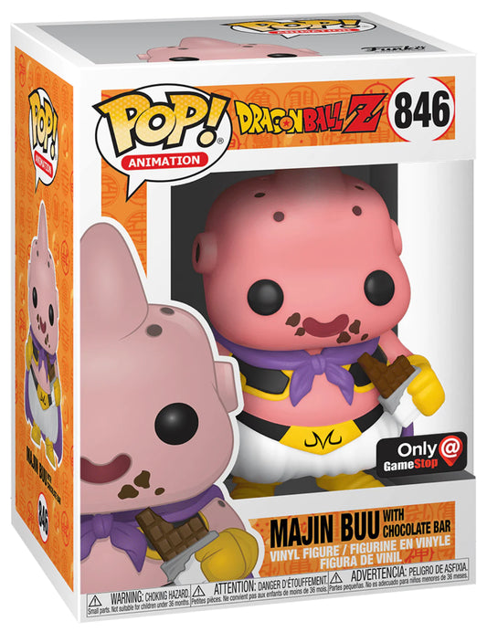 POP! - DRAGONBALL Z #846 MAJIN BUU WITH CHOCOLATE BAR (GAME STOP EXCLUSIVE)