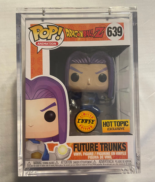 POP! DRAGONBALL Z GRAIL  #639 FUTURE TRUNKS (CHASE ) HOTTOPIC EXCLUSIVE